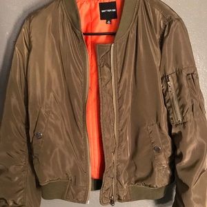 Olive green Bomber Jacket